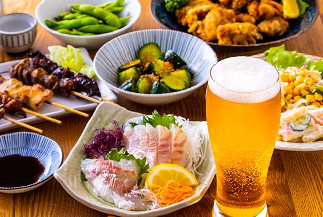 和食とビール